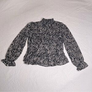 Rabbit Rose Floral Print Top